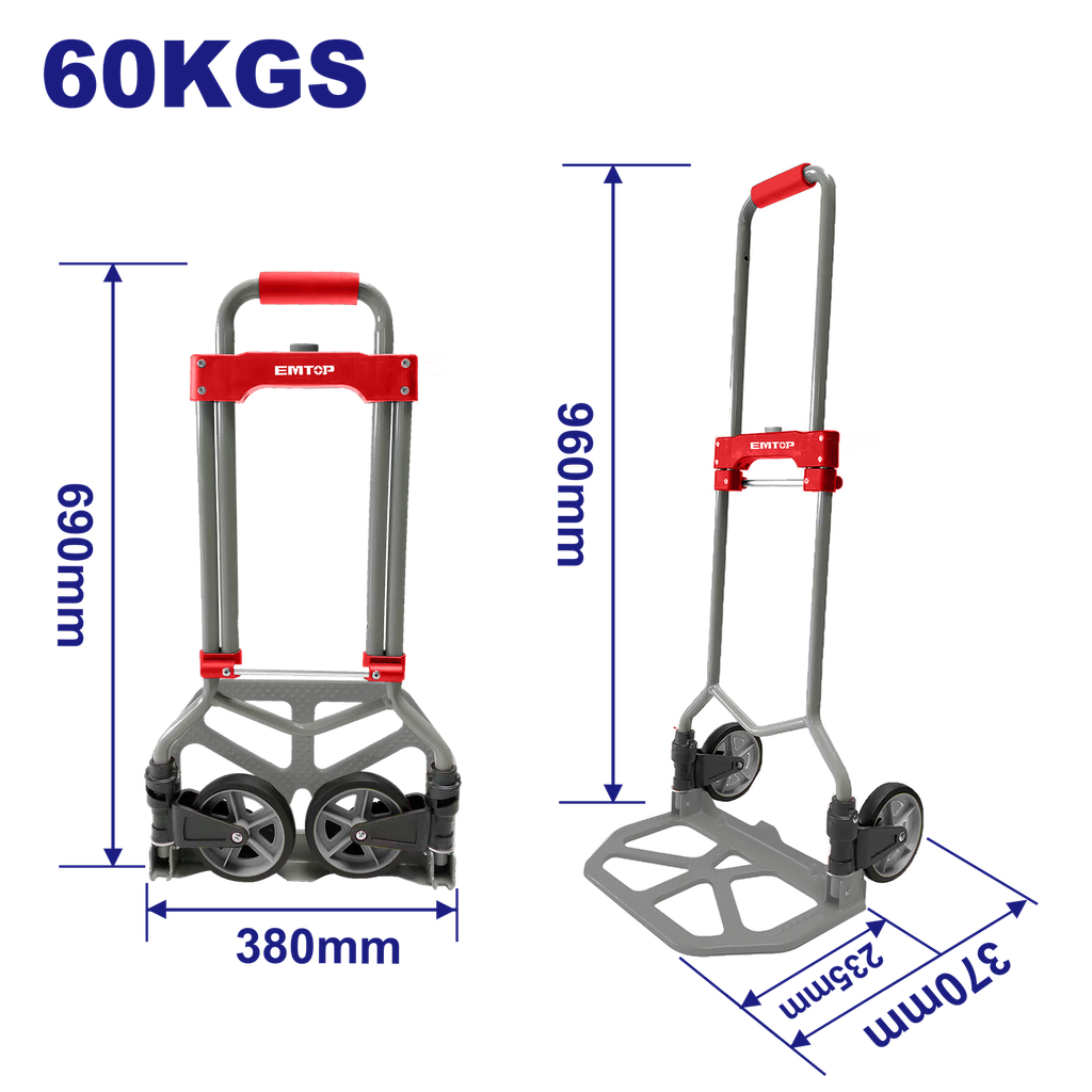 [EMWB9A06] [EMWB9A06] EMWB9A06 Diablito de carga plegable para 60 Kg