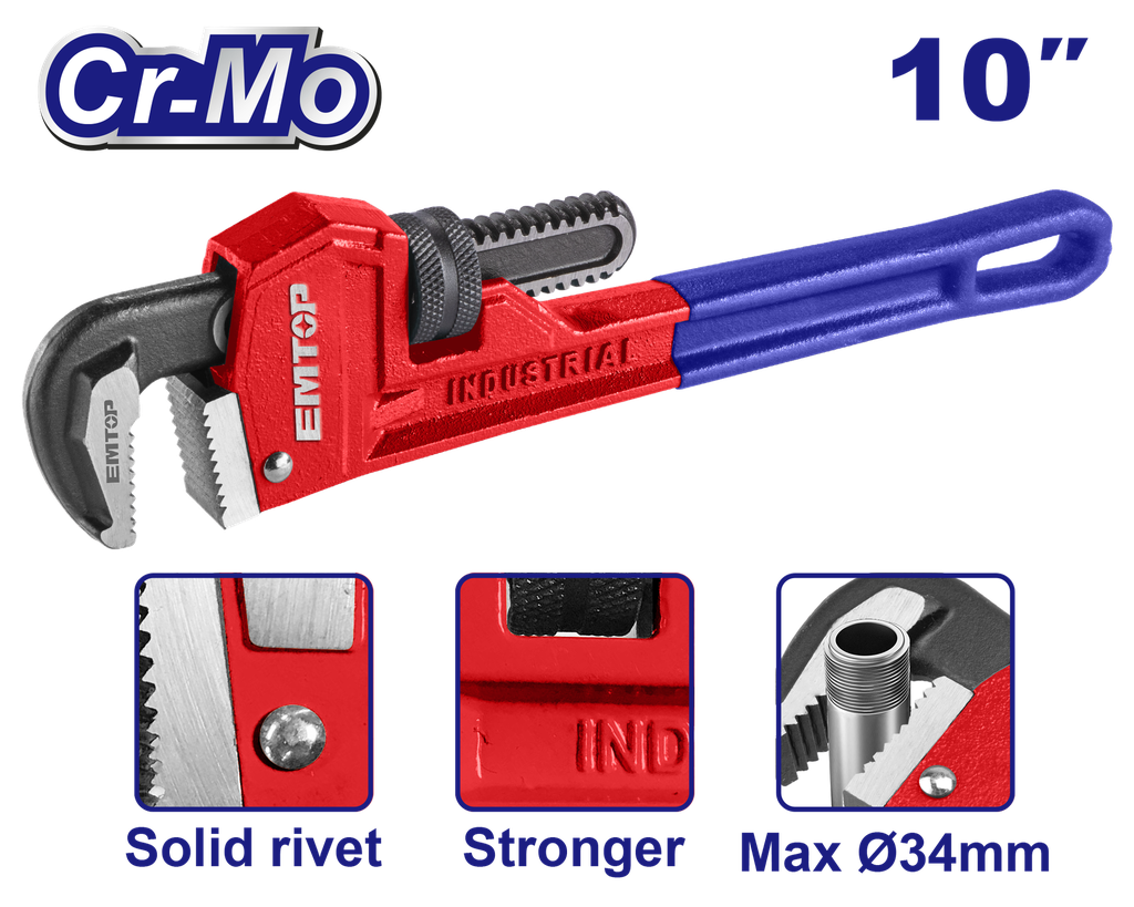 [EPWH1001] EPWH1001 Llave stilson 10"(250mm)