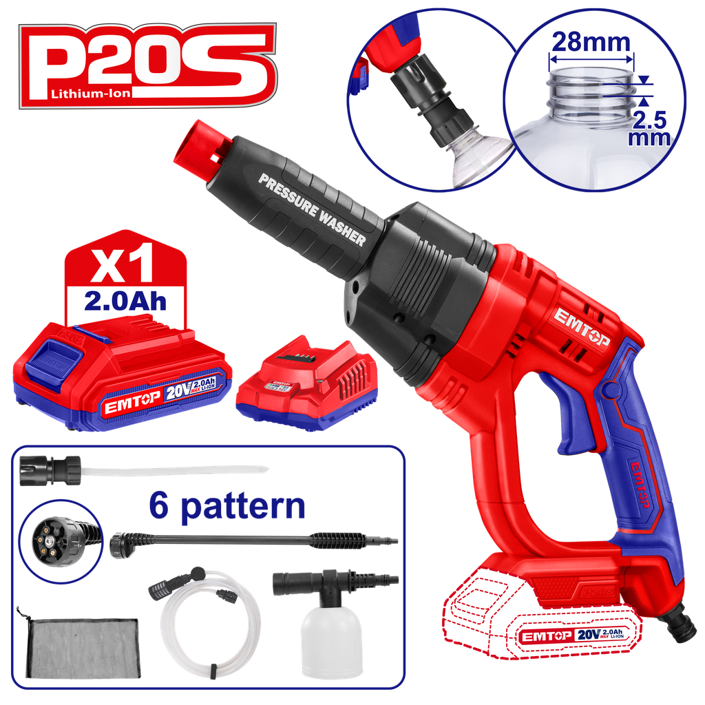 [ULLPW202501] ULLPW202501 Lithium-Ion Pressure washer